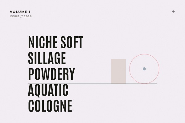niche soft sillage powdery aquatic cologne